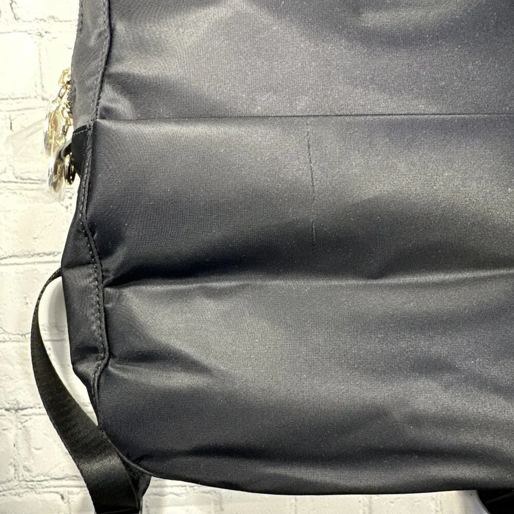 Lo‎ & Sons The Beacon Travel Backpack Black Purple Interior Bookbag Business